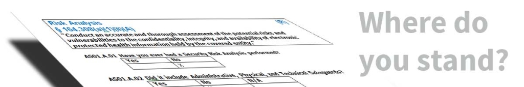 sample section of a security risk analysis