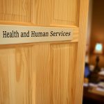 HHS Dept of Health and Human Services doorway