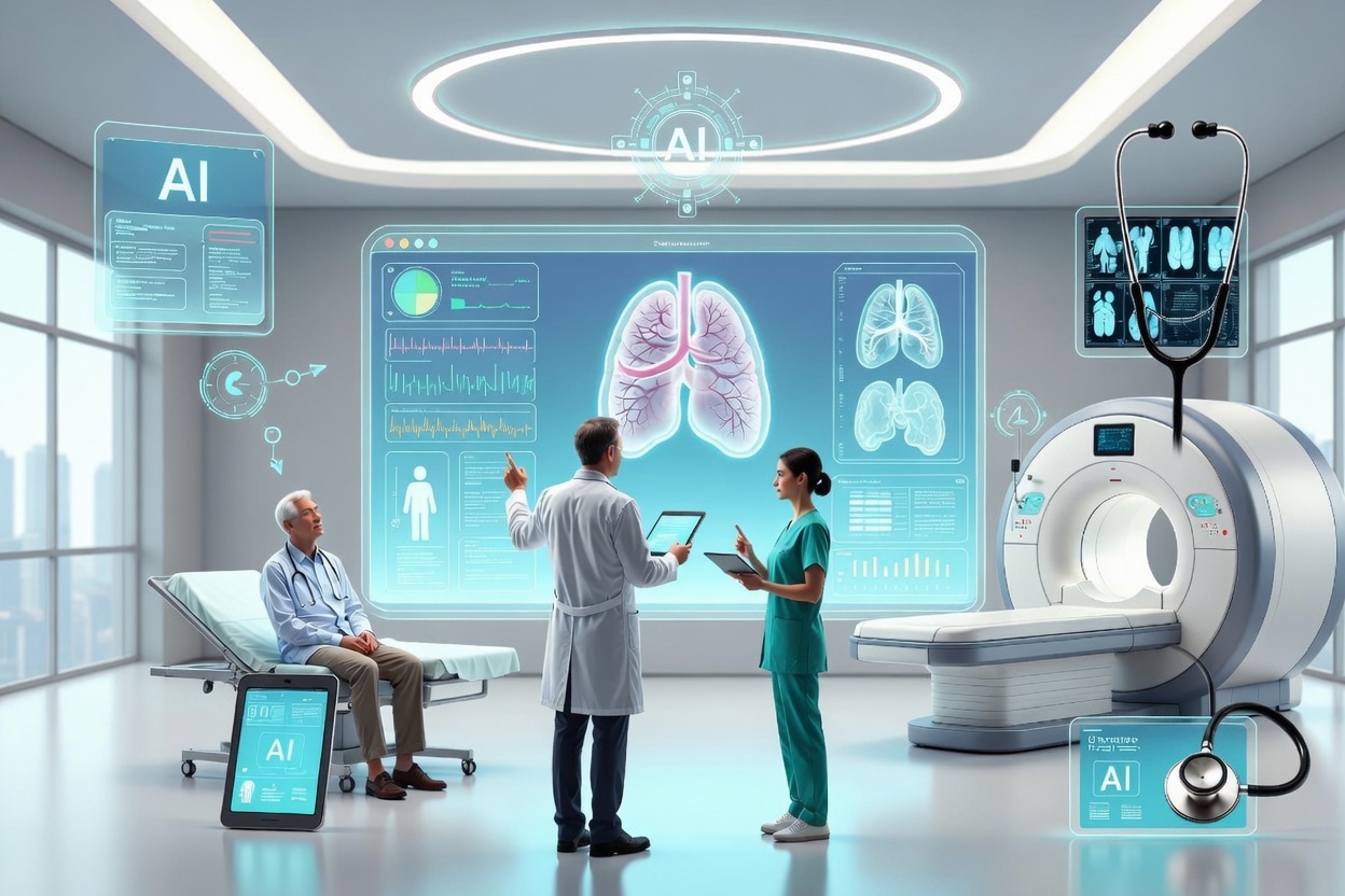 Medical providers using AI in a variety of ways.