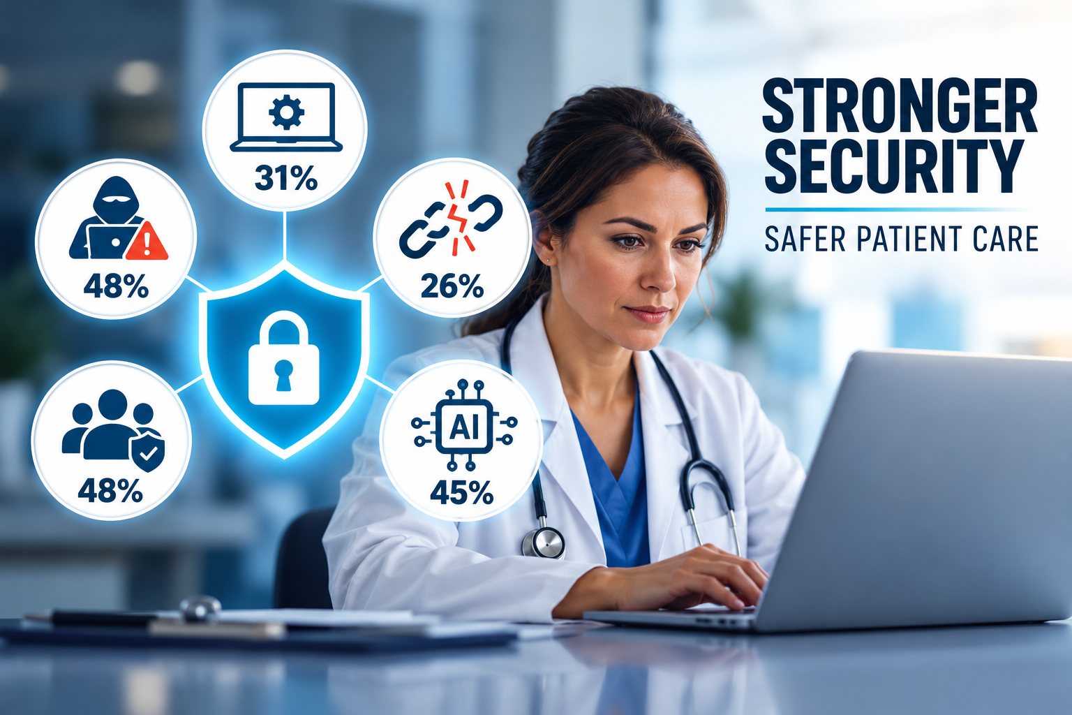 Stronger Cybersecurity = Safer Patient Care